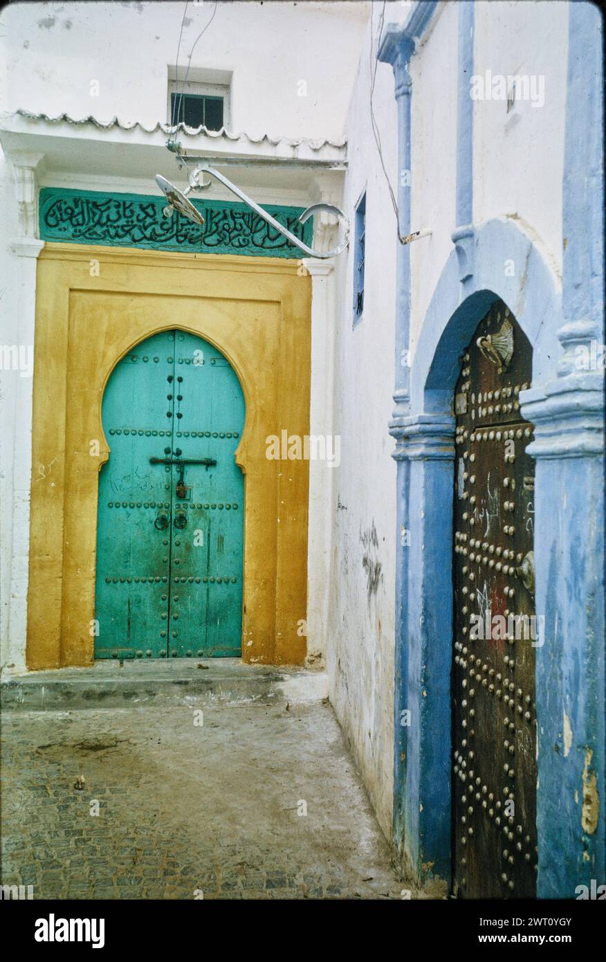 Carte Postale Ancienne – Scène De Rue à Rabat, Maroc – Voyagée (1389107)