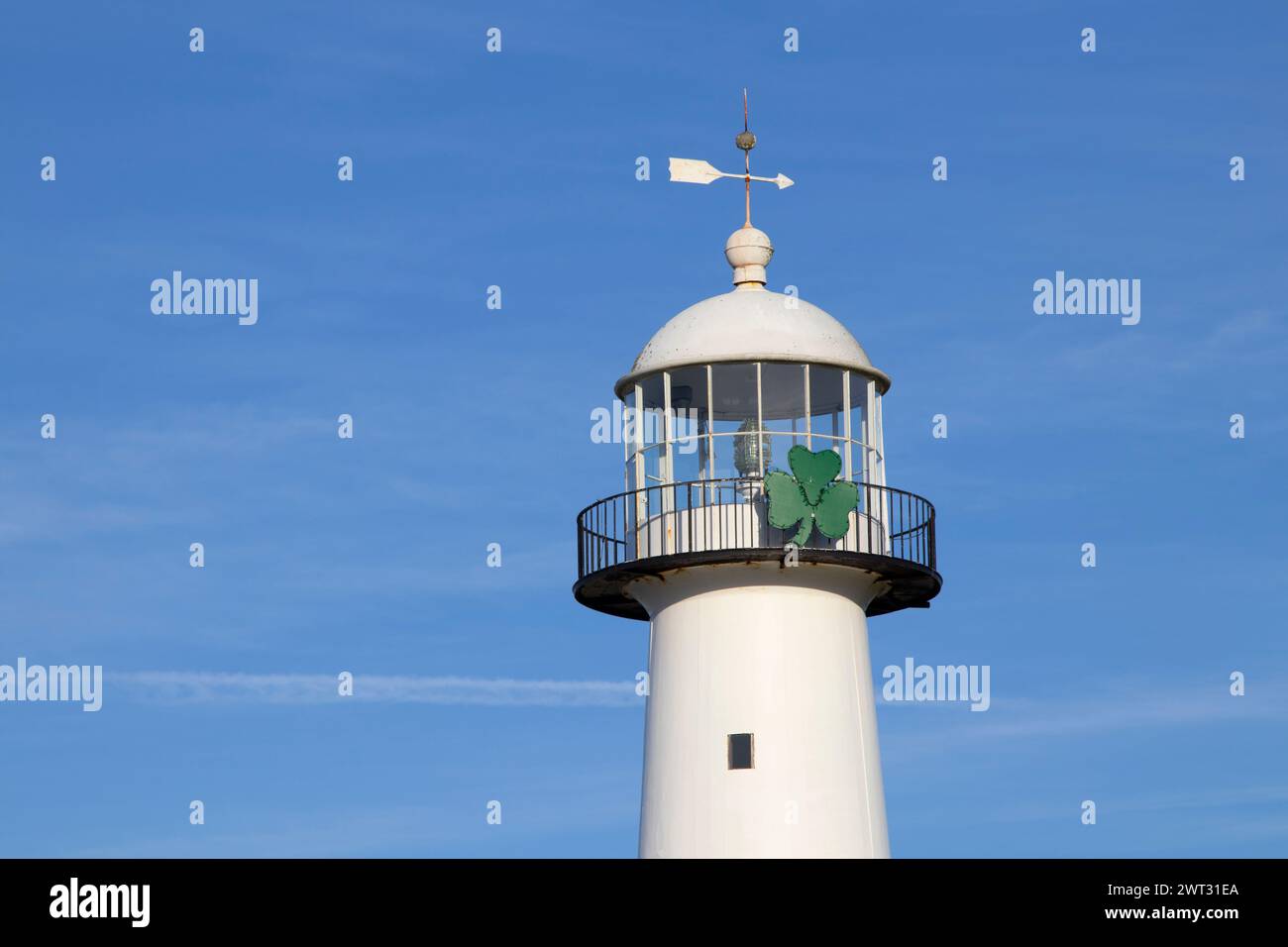 Phare historique de Biloxi à Biloxi, Mississippi Banque D'Images