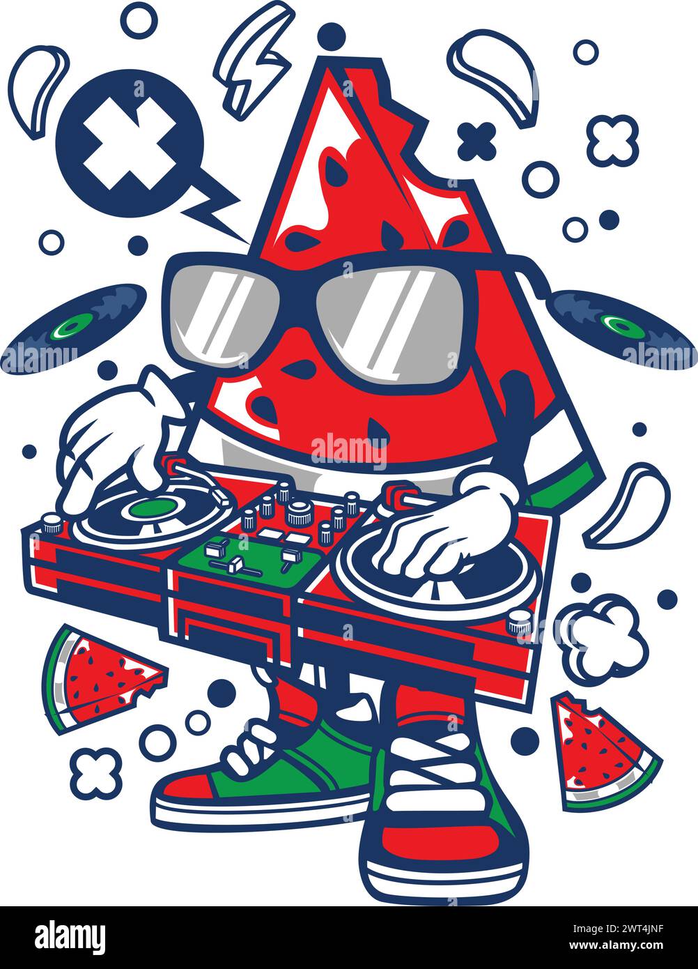 Libérez votre esprit créatif avec notre T-shirt Graphics Design Art, une pièce incontournable pour tout amateur d'art, designer ou penseur créatif. Ce T-shirt l'est Illustration de Vecteur