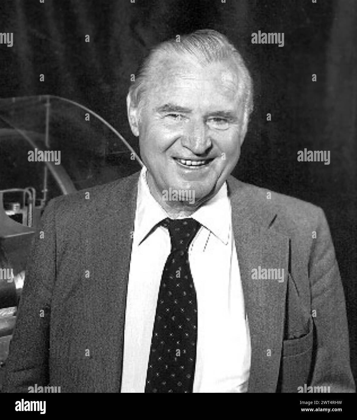 HANS von OHAIN (1911-1998) physicien allemand et animateur du premier turboréacteur à propulser un avion Banque D'Images