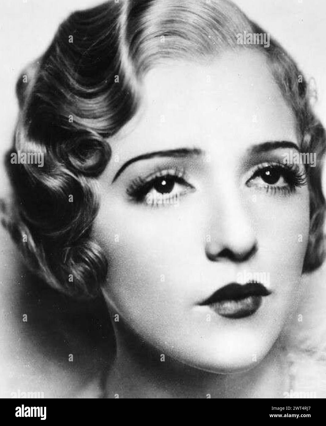 COIFFURE DE VINGT ANS Banque D'Images