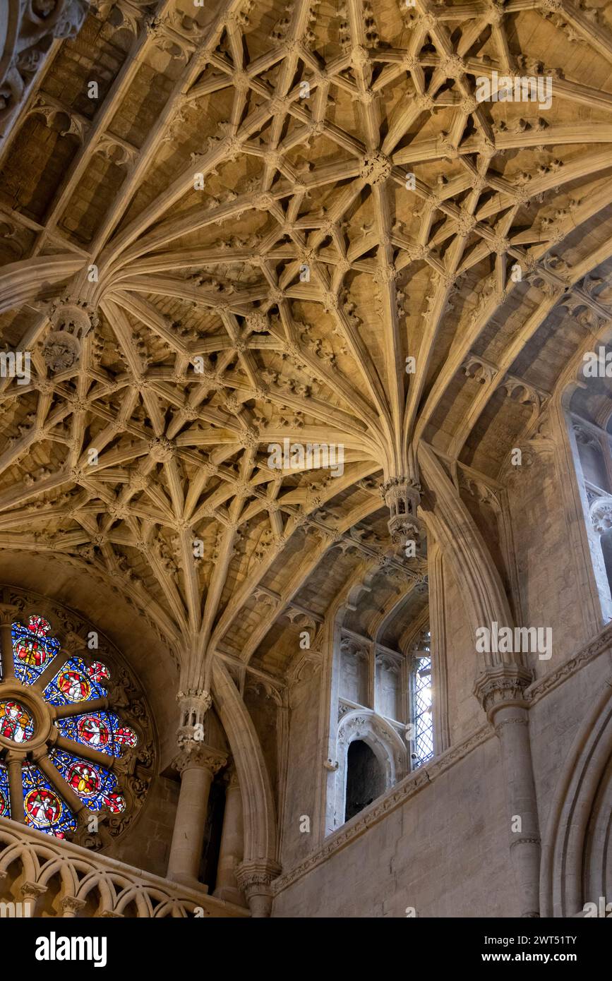 La cathédrale, Christ Church College, Oxford, Angleterre Banque D'Images