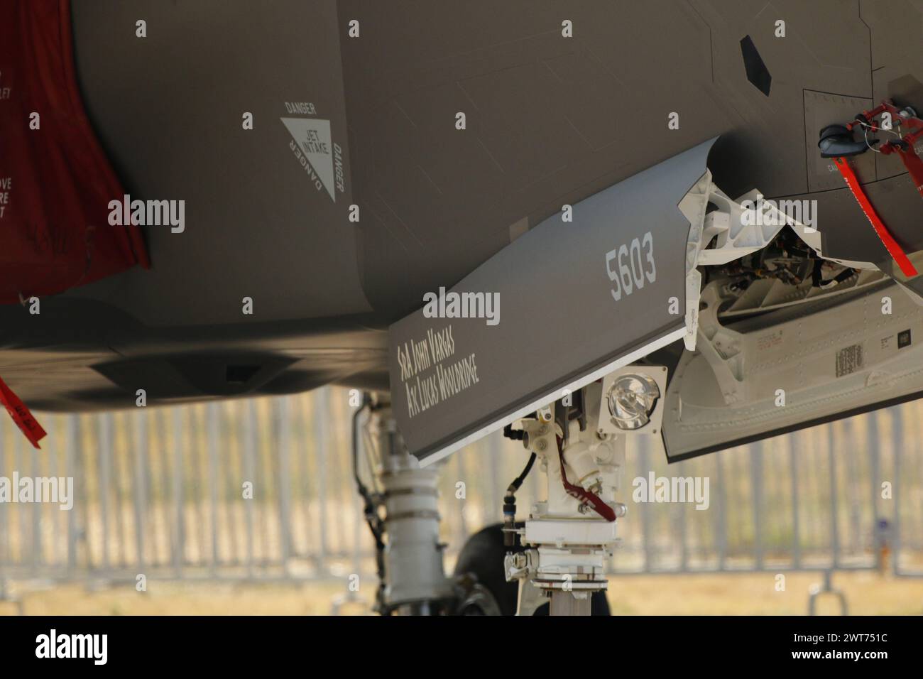 F-35 écran statique, spectacle aérien de Tanagra, Athènes Grèce. 3 septembre 2023 Banque D'Images
