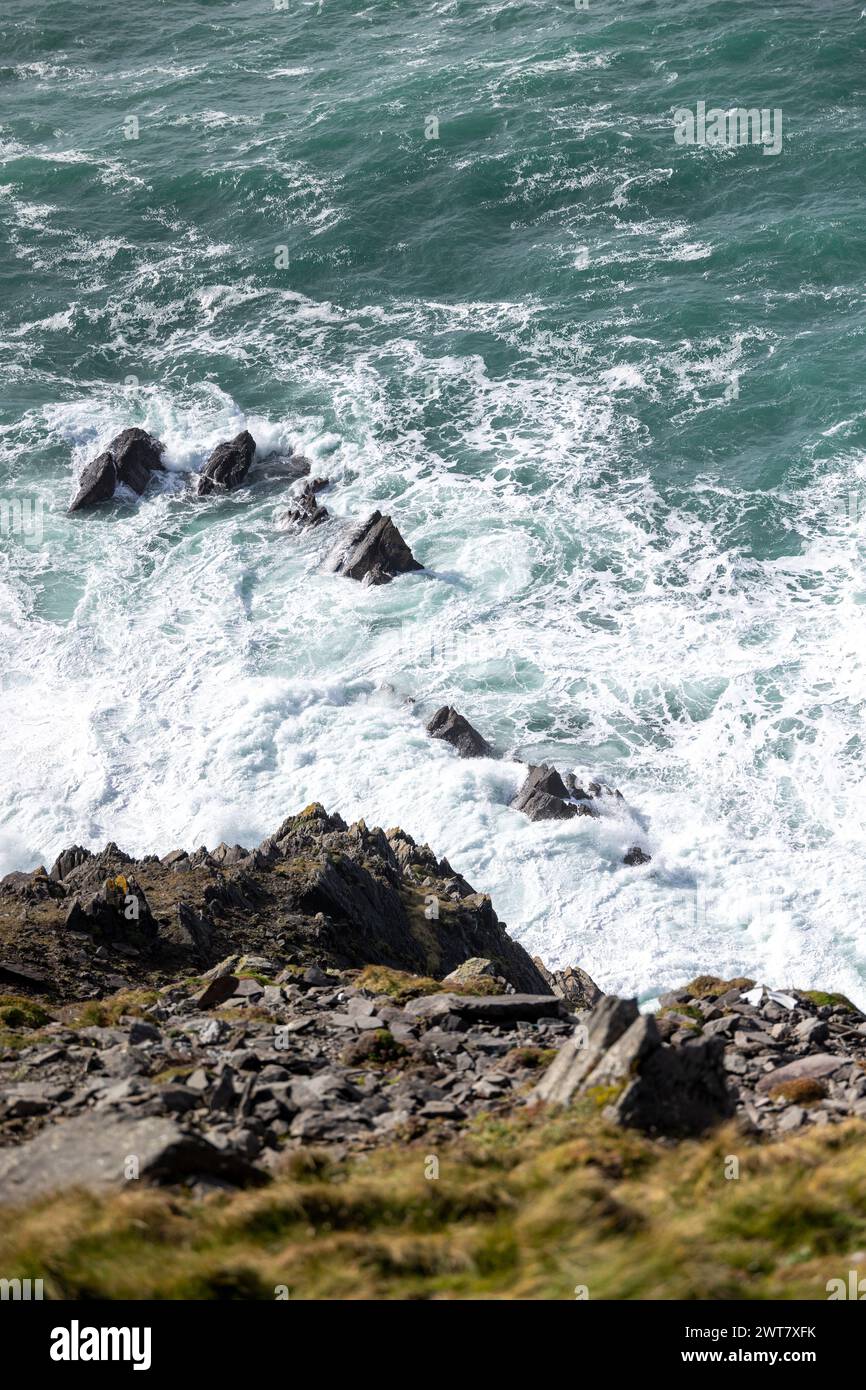 Slea Head Drive, péninsule de Dingle, Irlande Banque D'Images