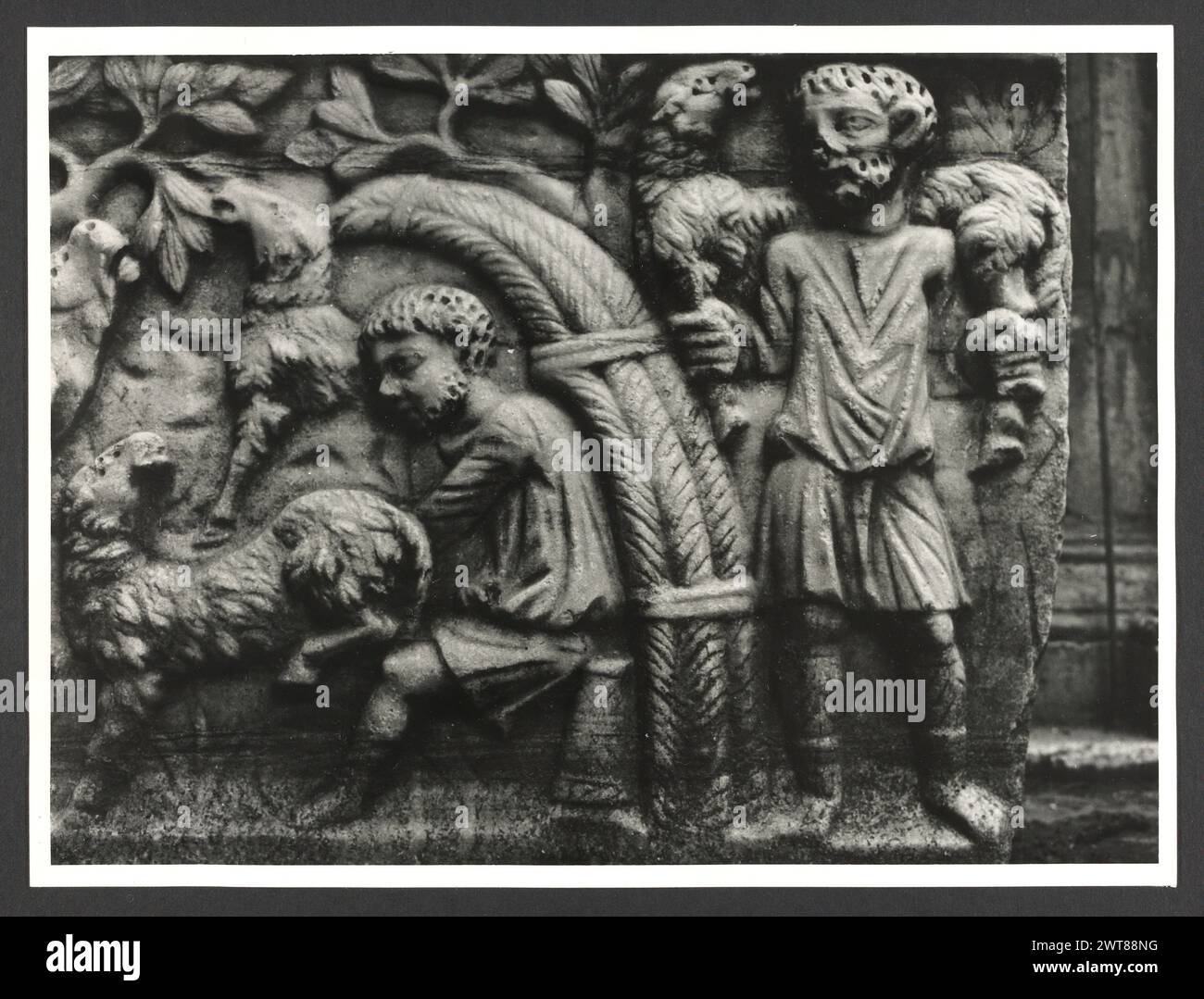 Lazio Roma Rome Palazzo del Commendatore9. Hutzel, Max 1960-1990 Post-médiéval : architecture, sculpture architecturale, sculpture, fresque. Notes de l'objet : le palazzo est le siège du président de l'hôpital de Borgo S. Spirito ; construit entre 1567-71 après la conception de Nanni di Baccio Bigio ; façade linéaire ; horloge fantastique de 1827. Hôpital a été fondé en 1198 par le pape Inncenzo III. Fresques dans les salons, environ 1 000 mètres carrés. 53 négatifs ont déjà été classés. Photographe et érudit d'origine allemande Max Hutzel (1911-1988) photographié en Italie du début des années 1960 jusqu'à sa mort. Banque D'Images