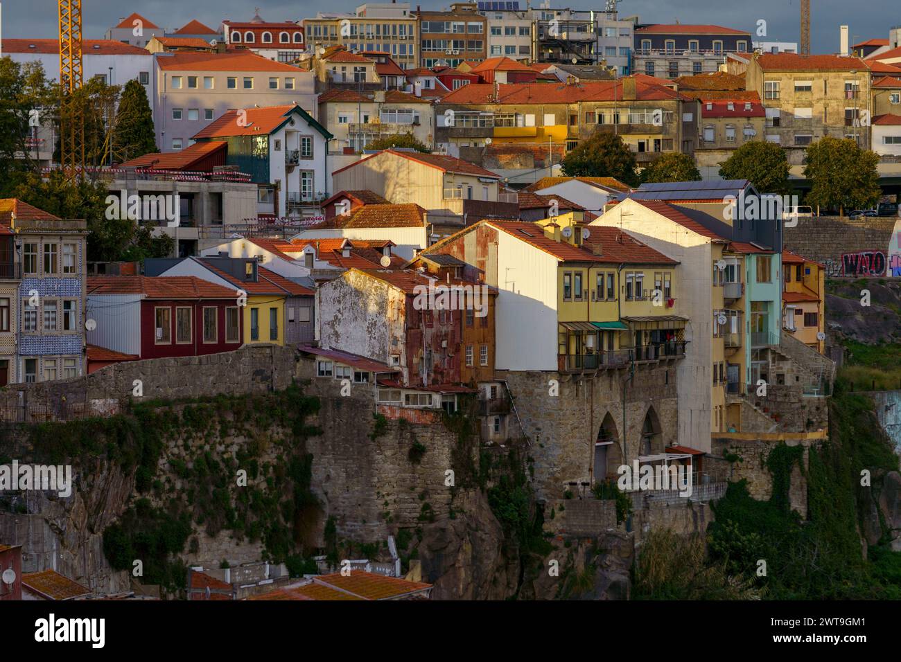 La belle et colorée ville de Porto au Portugal Banque D'Images