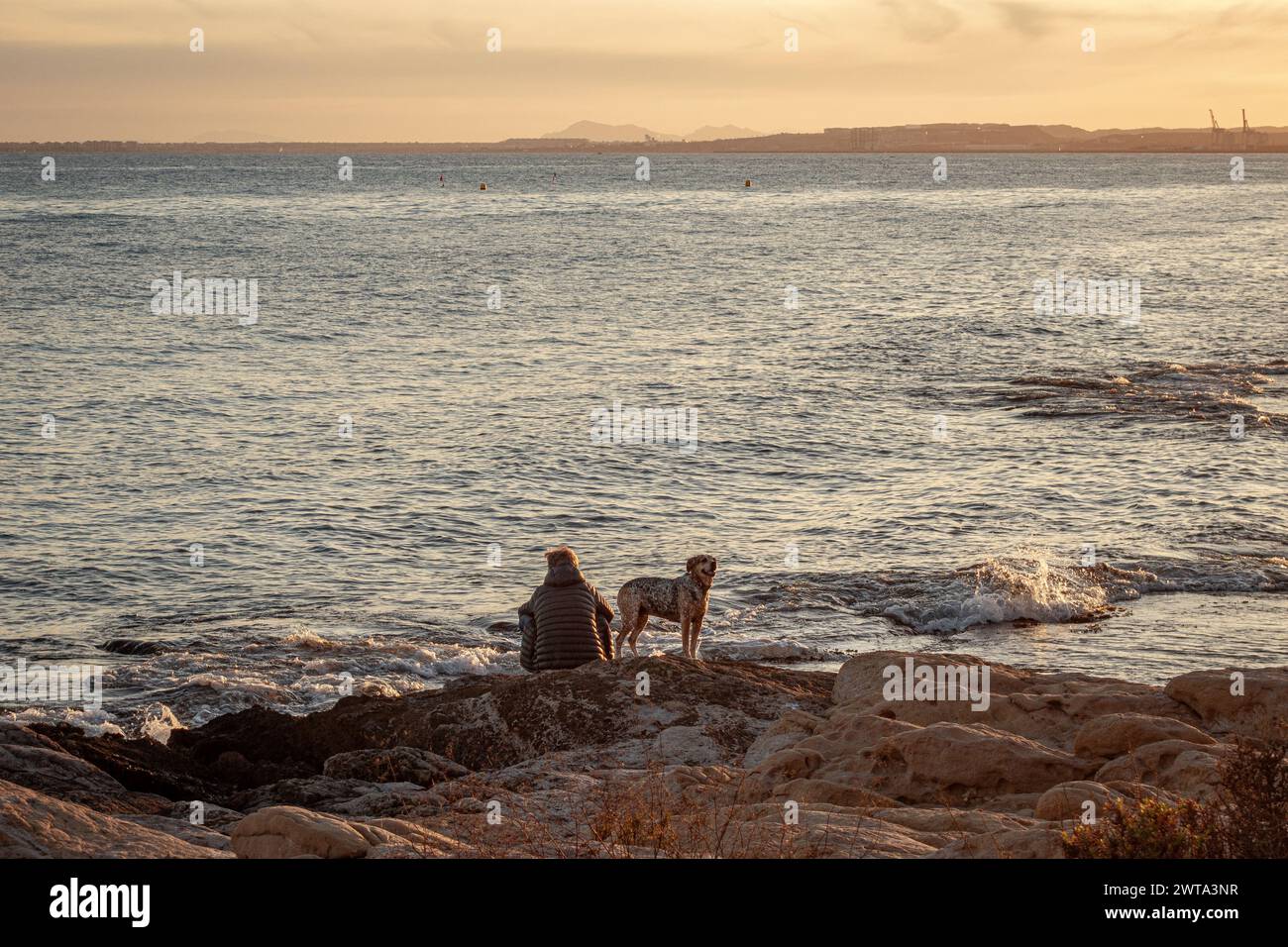 De la Almadraba en Alicante. España. Banque D'Images
