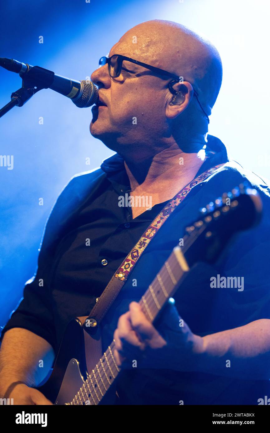 Londres, Royaume-Uni. 16 mars 2024. Black Francis de Pixies en concert à O2 Kentish Town, Londres. Crédit : John Barry/Alamy Live News Banque D'Images Londres, Royaume-Uni. 16 mars 2024. Black Francis de Pixies en concert à O2 Kentish Town, Londres. Crédit : John Barry/Alamy Live News Banque D'Images