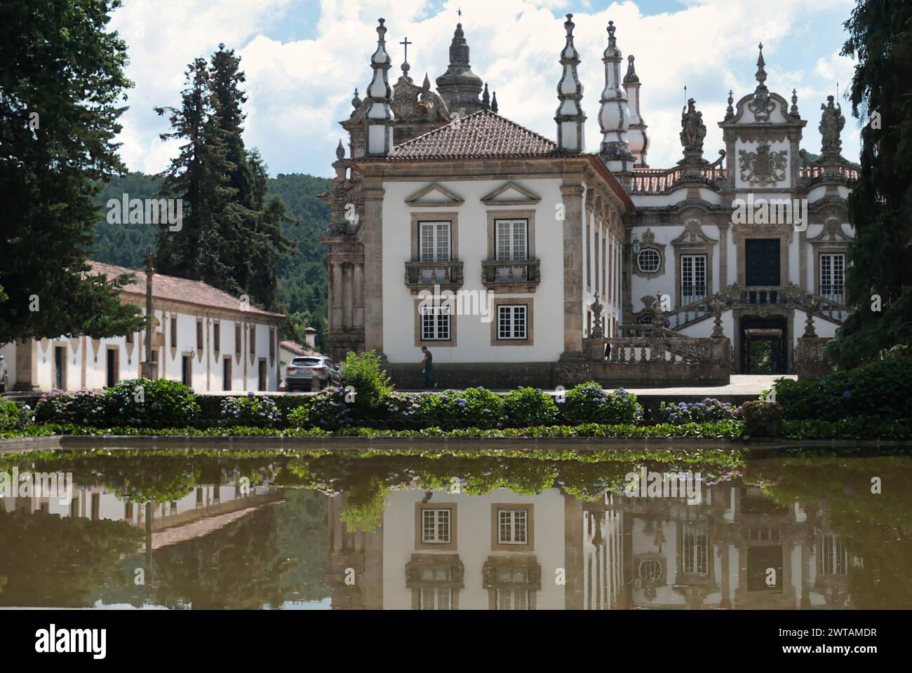 Palácio de Mateus, Portugal Banque D'Images