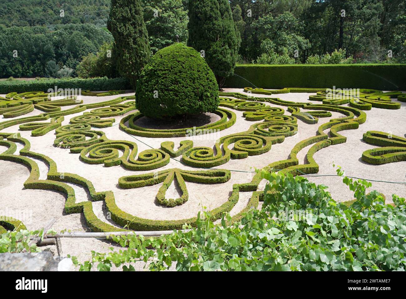 Palácio de Mateus, Portugal Banque D'Images