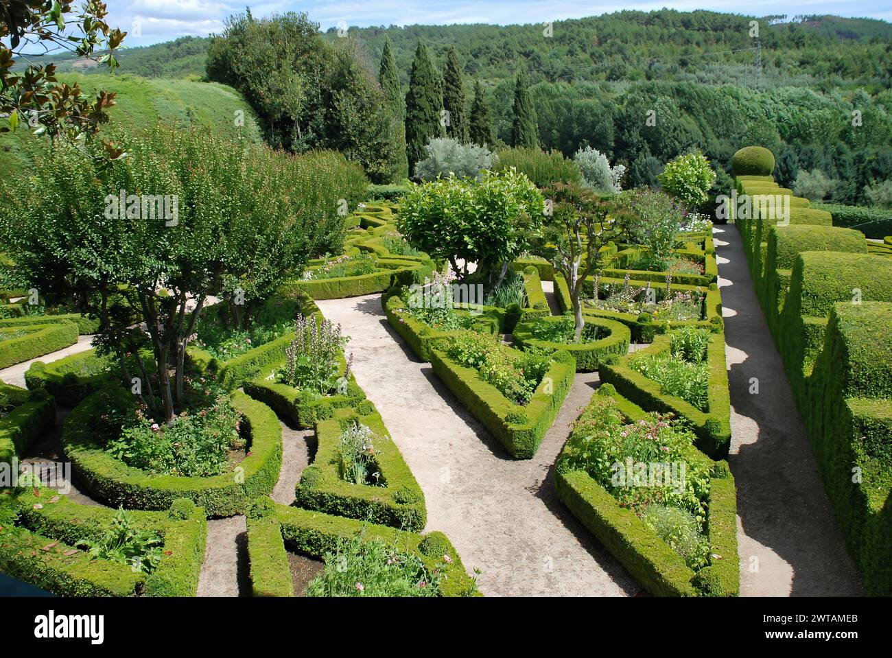 Palácio de Mateus, Portugal Banque D'Images