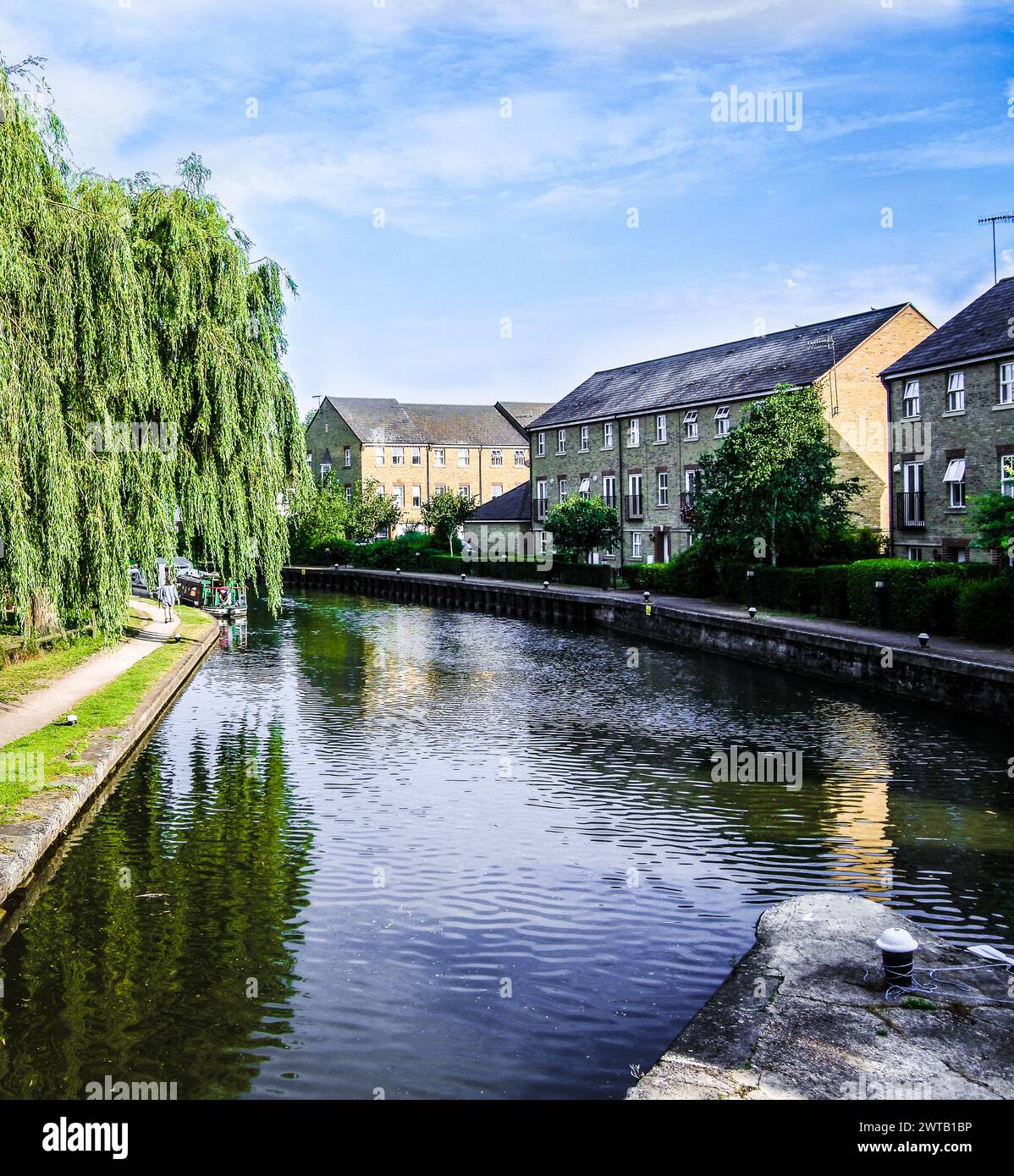 Grand Union Canal - Berkhamsted, arrondissement de Dacorum, Hertfordshire, Royaume-Uni Banque D'Images