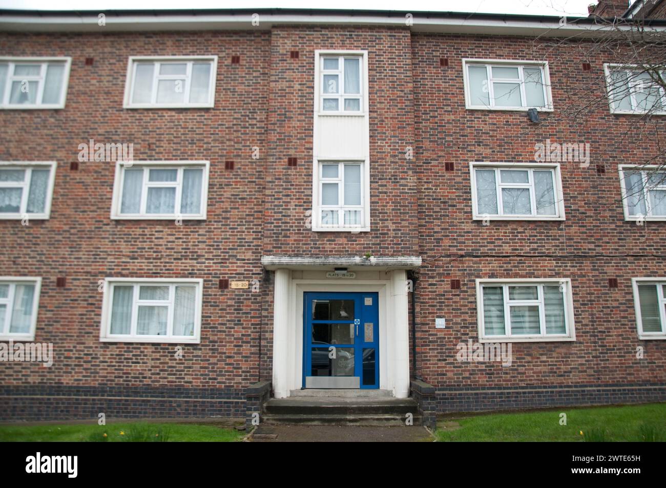 Logement social, Haringey, Londres, Royaume-Uni Banque D'Images