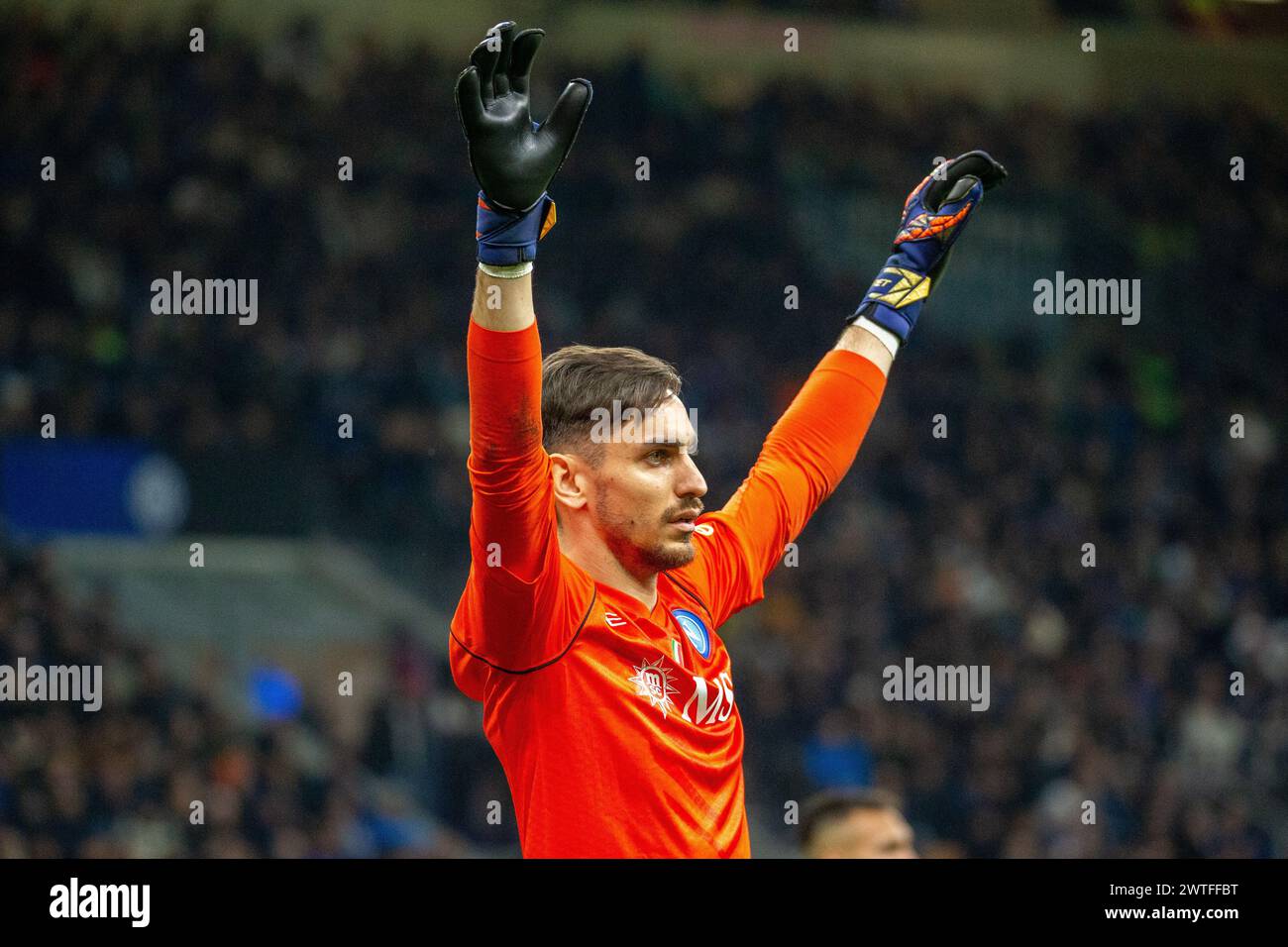 Milan, Italie - 17 mars 2024 - Inter vs Napoli serie A - meret napoli crédit : Kines Milano/Alamy Live News Banque D'Images