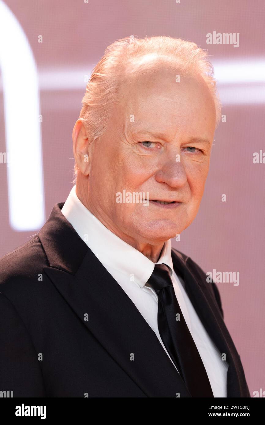 Acteurs assister à la première partie du film Dune à Leicester Square avec : Stellan Skarsgård où : Londres, Royaume-Uni quand : 15 Feb 2024 crédit : Phil Lewis/WENN Banque D'Images