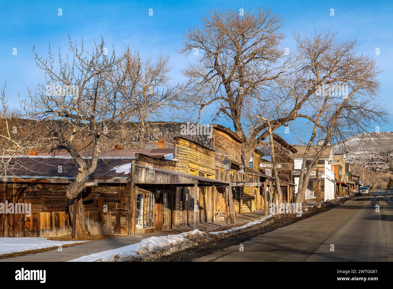 VIRGINIA CITY (1863) MONTANA USA Banque D'Images