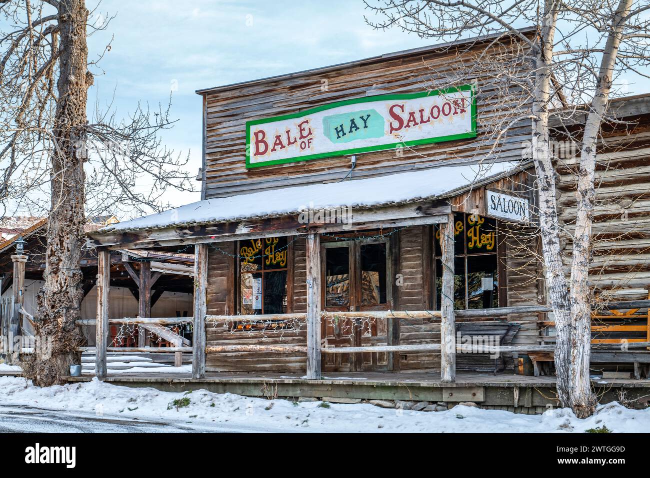 VIRGINIA CITY (1863) MONTANA USA Banque D'Images