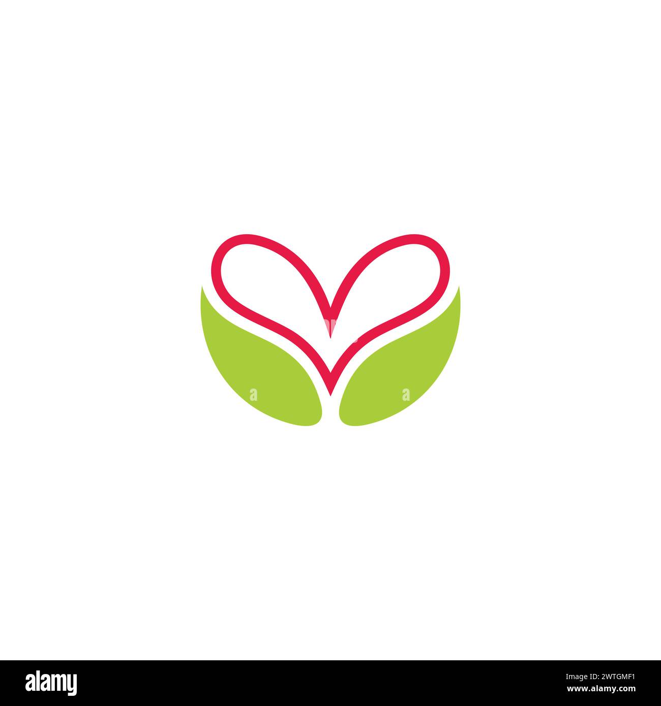 vecteur de logo belle décoration colorée de fleur Illustration de Vecteur