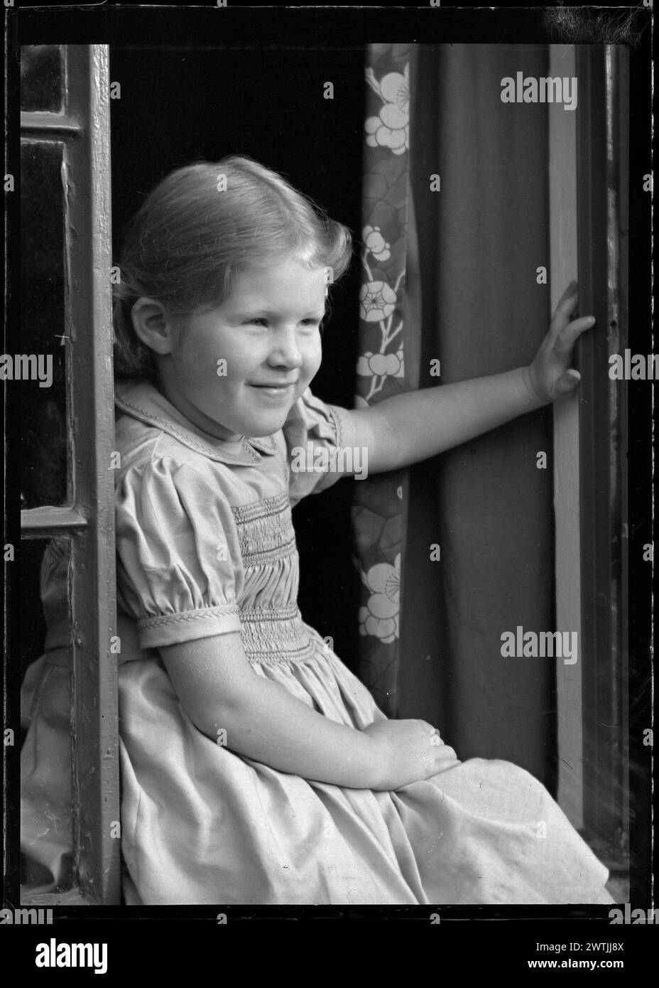 Négatifs noir et blanc Phil & Mary's Child Banque D'Images