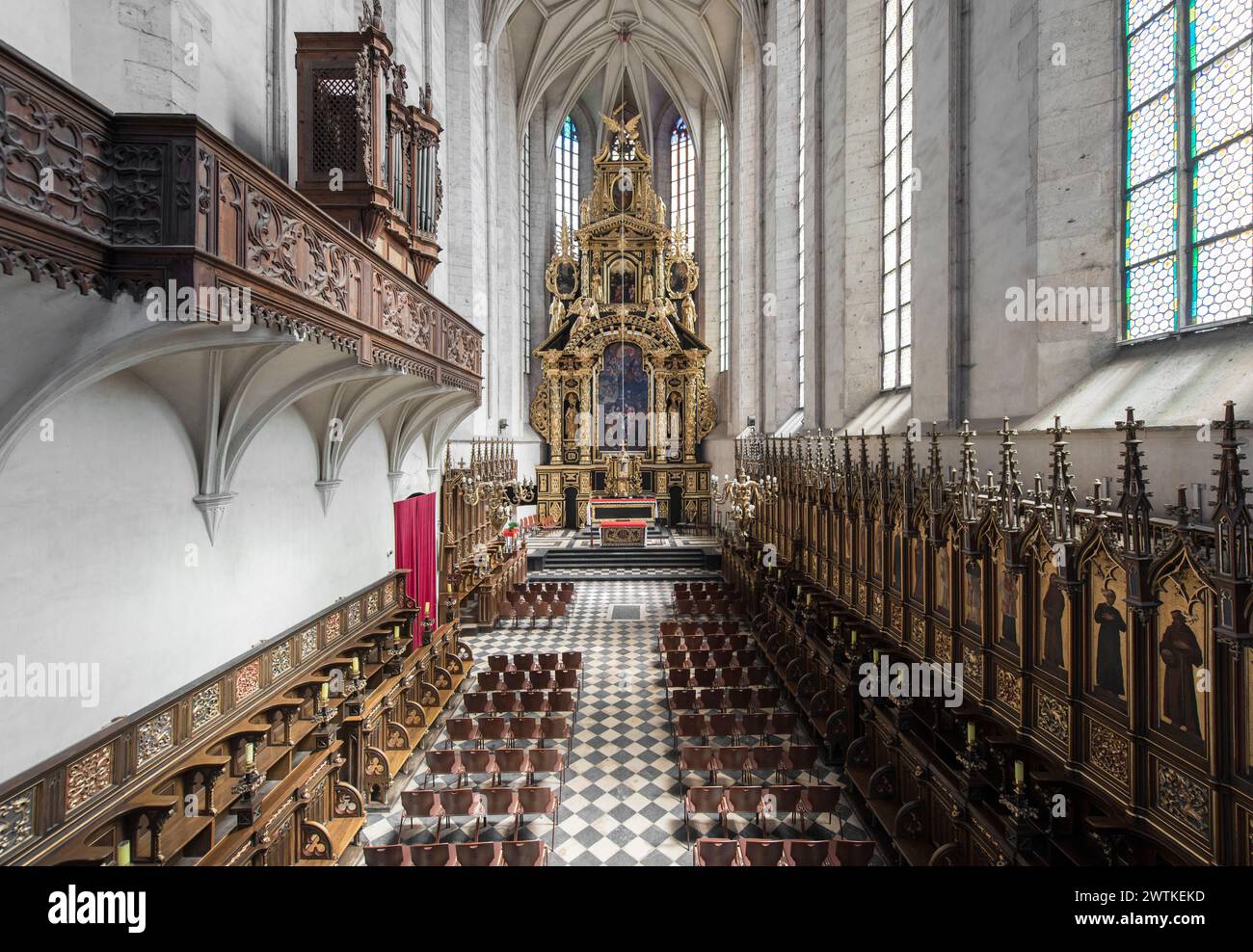 Église Sainte Catherine d'Alexandrie et Sainte Malgorzata, Cracovie, Pologne Banque D'Images