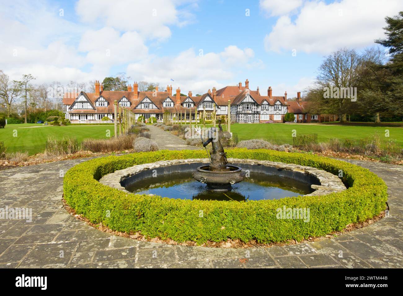 L'hôtel Petwood, ancien mess des officiers de la Royal Air Force 617 Dambusters Squadron. Woodhall Spa, Lincolnshire, Angleterre Banque D'Images