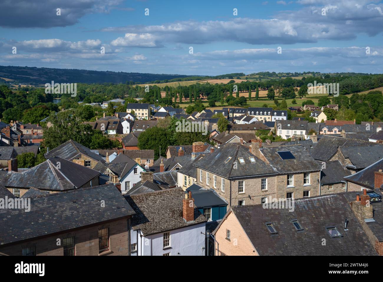 Hay on Wye, pays de Galles, Royaume-Uni Banque D'Images