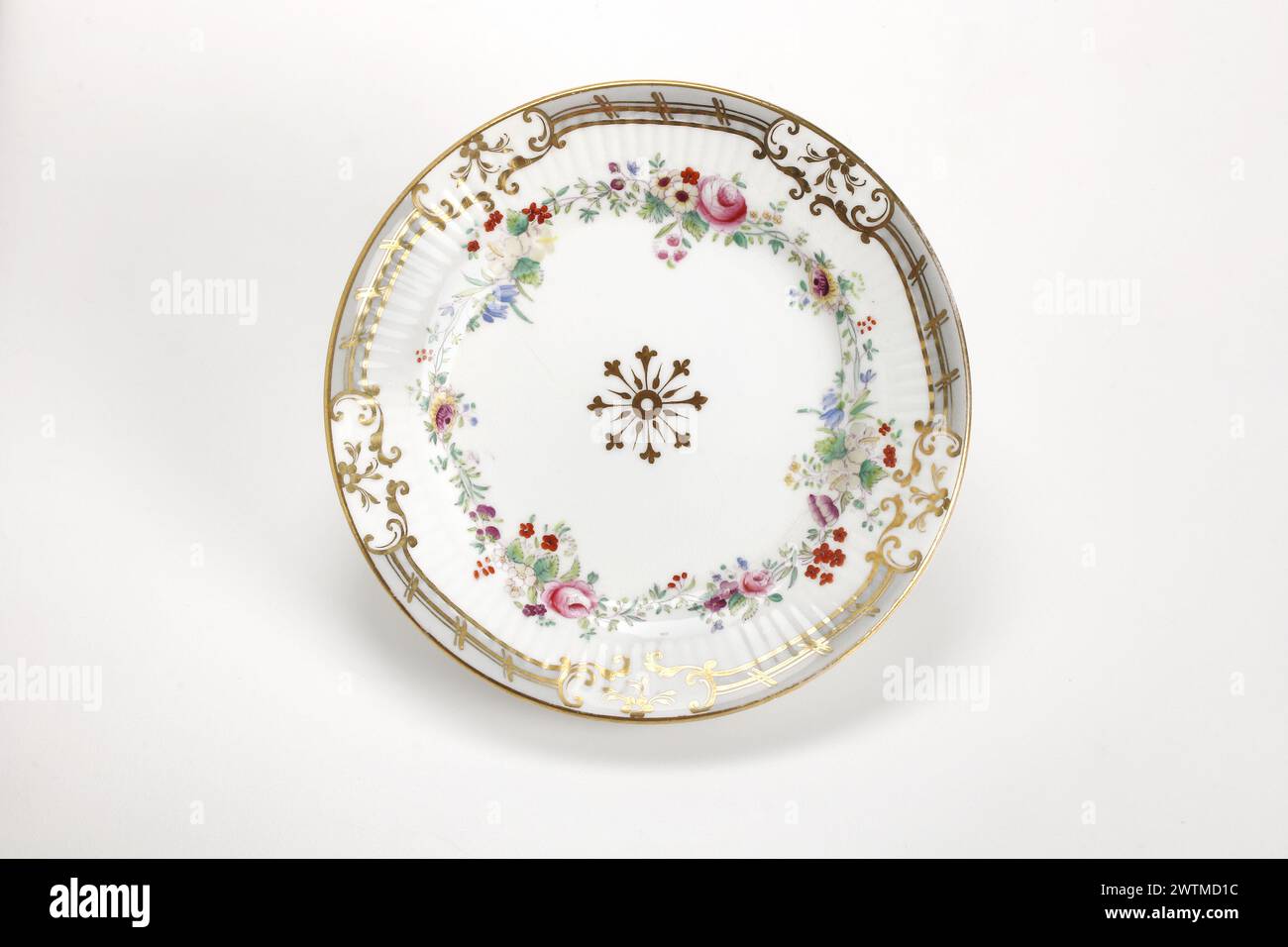 Assiette à dessert - Banque D'Images