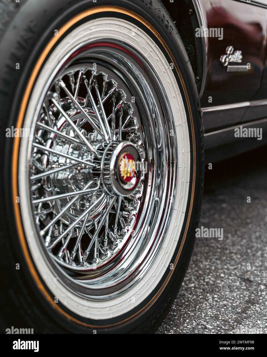 Orlando, Old Town Square, Classic muscle Cars pris juillet 2023 Banque D'Images