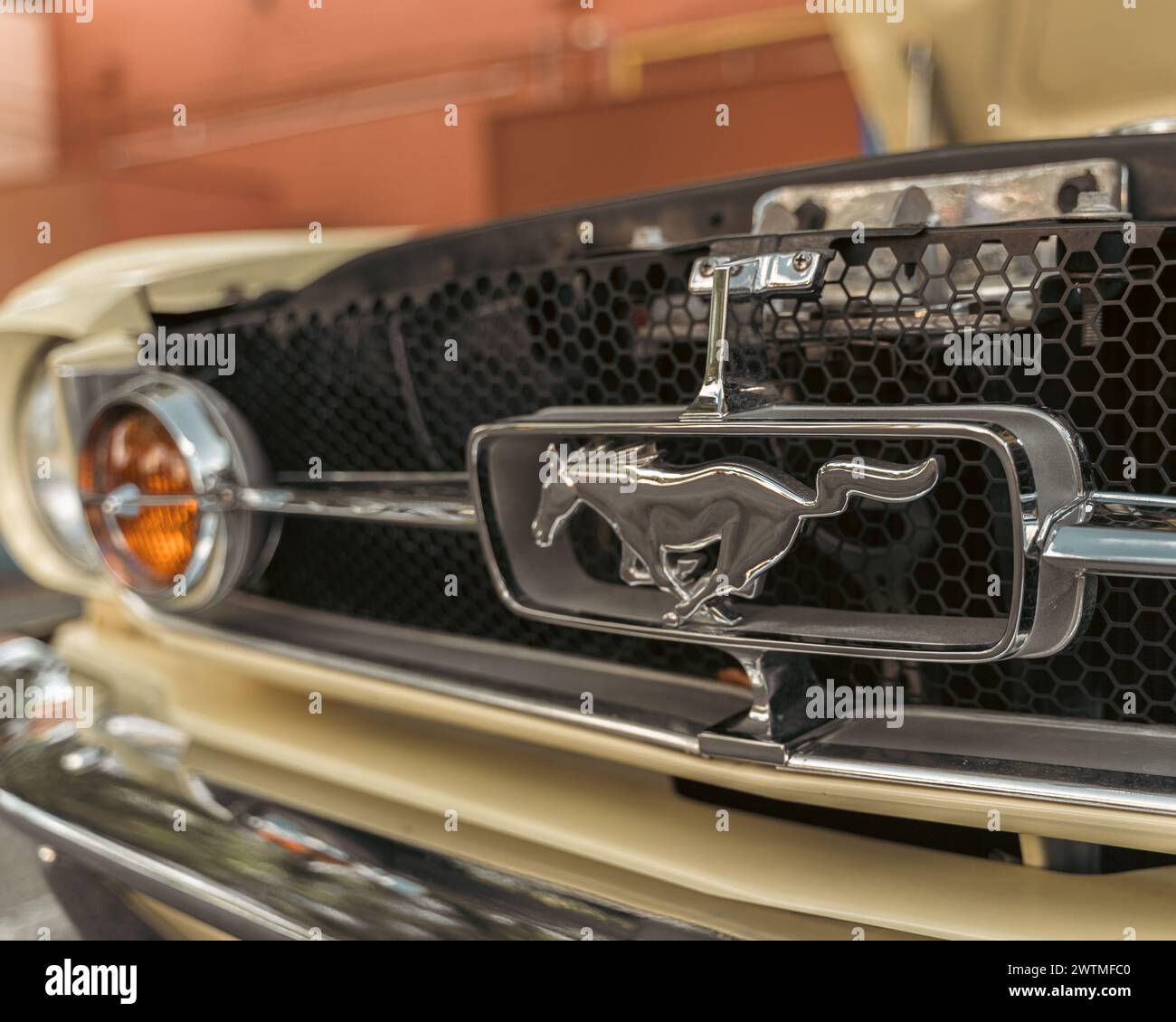 Orlando, Old Town Square, Classic muscle Cars pris juillet 2023 Banque D'Images