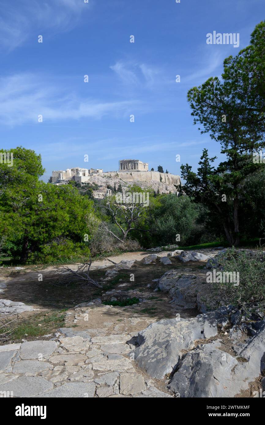 Acropole, Athènes, Grèce Banque D'Images