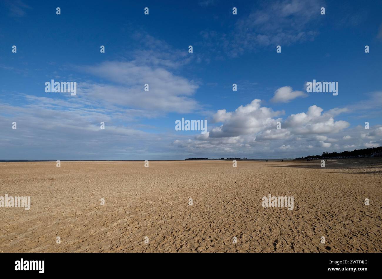 Wells-next-the-sea beach, North Norfolk, Angleterre Banque D'Images