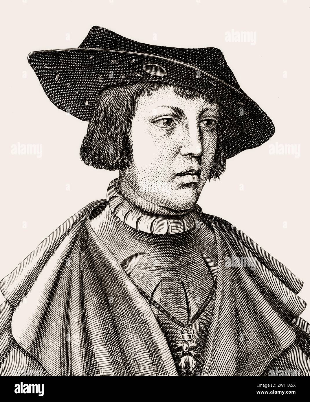 Philippe le beau, 1478 – 1506, duc de Bourgogne Banque D'Images