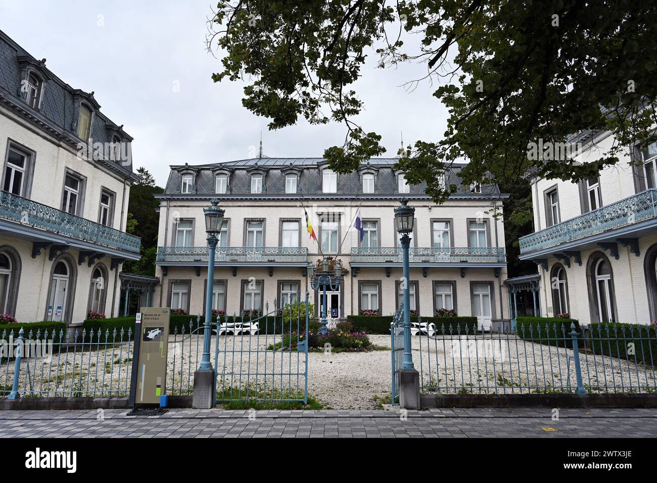 La résidence royale de campagne de Marie-Henriette Banque D'Images