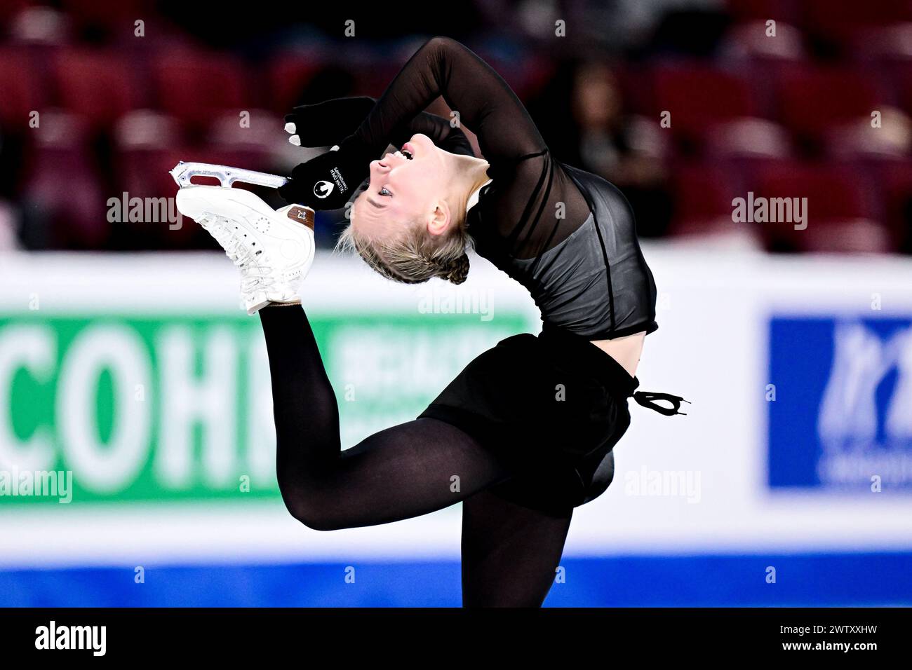 Championnats du monde isu de patinage artistique 2024 Banque de