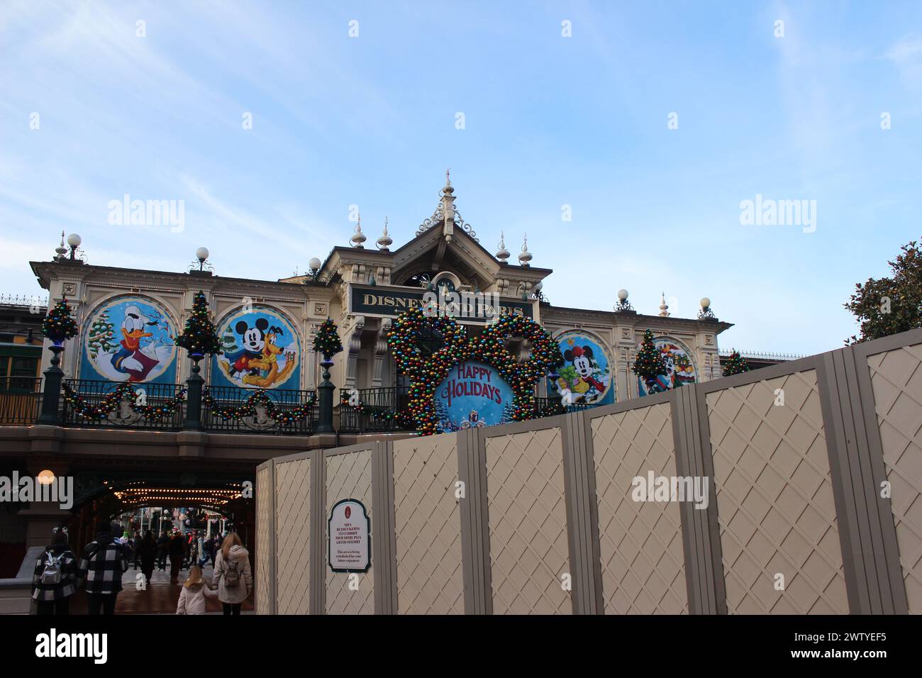 Disneyland Paris France Banque D'Images