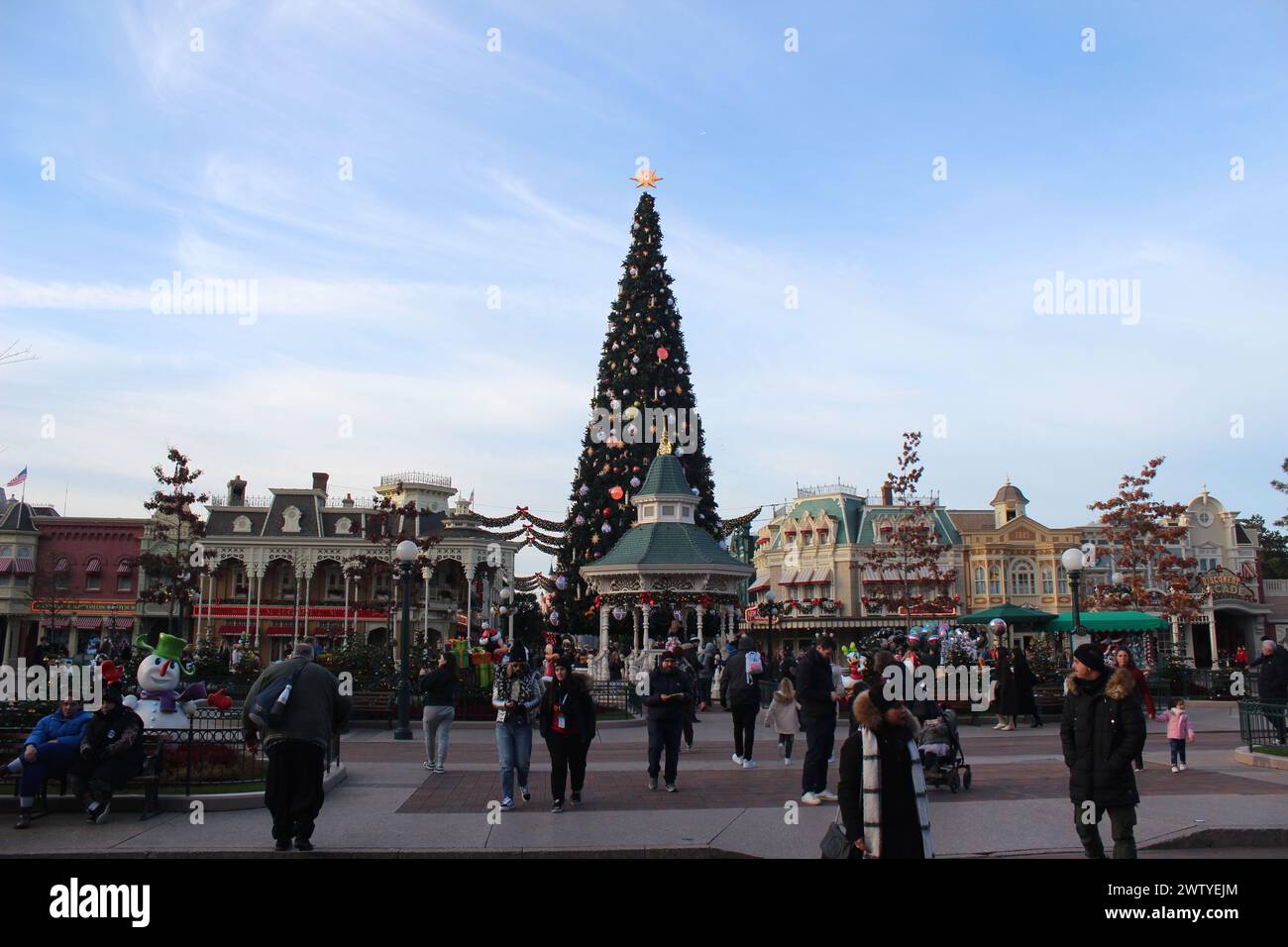 Disneyland Paris France Banque D'Images