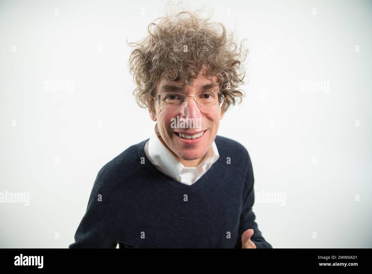 Portraits de James Altucher Banque D'Images