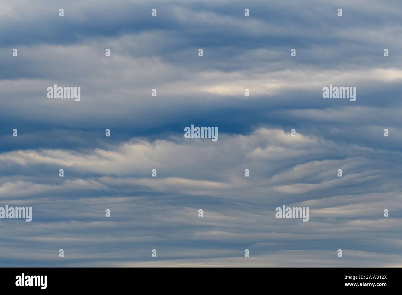 Ciel seulement avec des nuages, élément de conception Banque D'Images