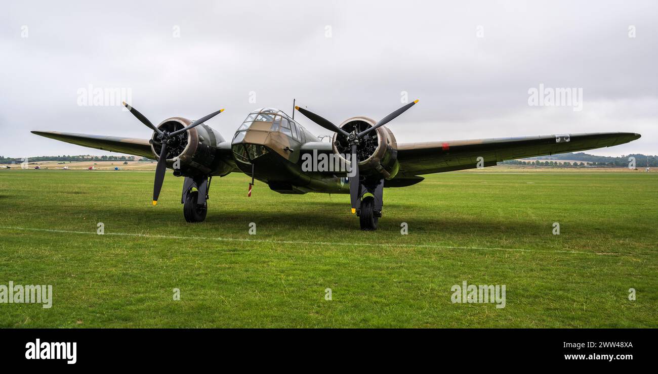 Bristol Blenheim Mk 1 L6739 au Duxford Battle of Britain Air Show 2022, Duxford Airfield, Cambridgeshire, Angleterre, Royaume-Uni Banque D'Images