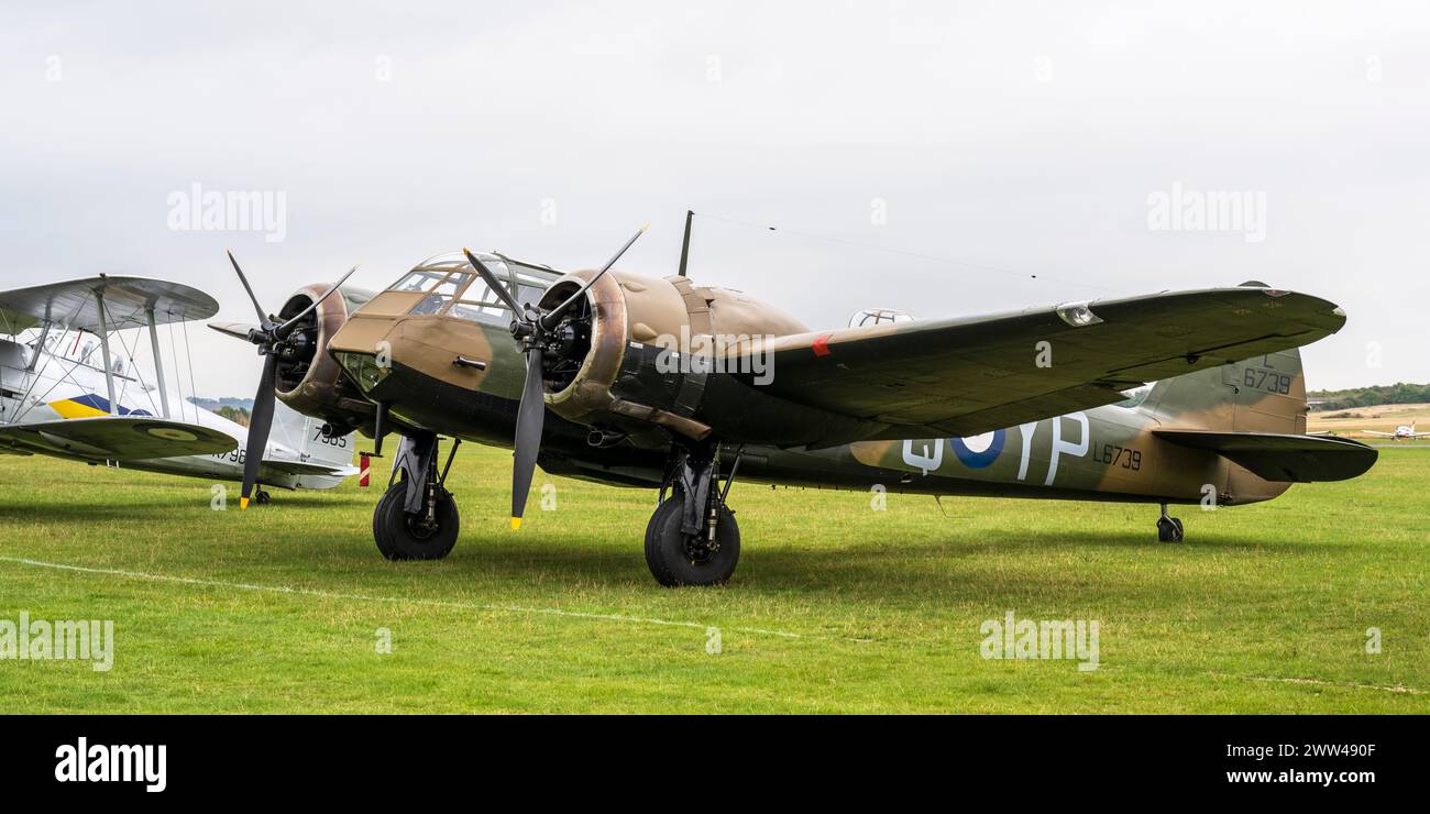 Bristol Blenheim Mk 1 L6739 au Duxford Battle of Britain Air Show 2022, Duxford Airfield, Cambridgeshire, Angleterre, Royaume-Uni Banque D'Images