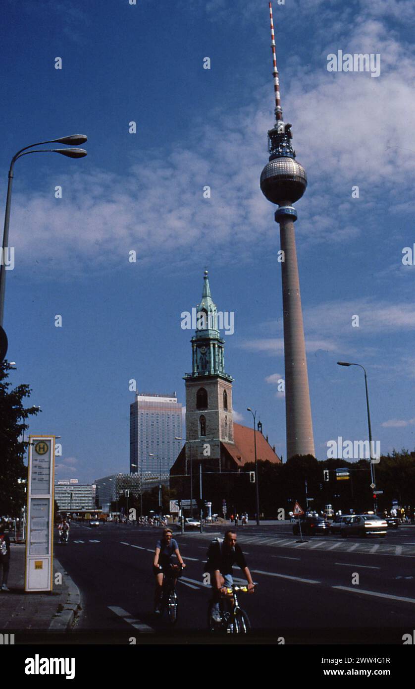 Berlin/Brandenburg/Germany/FILE IMAGES OCTOBET 1998 vue de Berlin, capitale allemande, pendant la constriction dans la capitale et la vie dans Berklin, capitale allemande, en octobre 1998. Photo.Francis Joseph Dean/Dean Pictures Banque D'Images