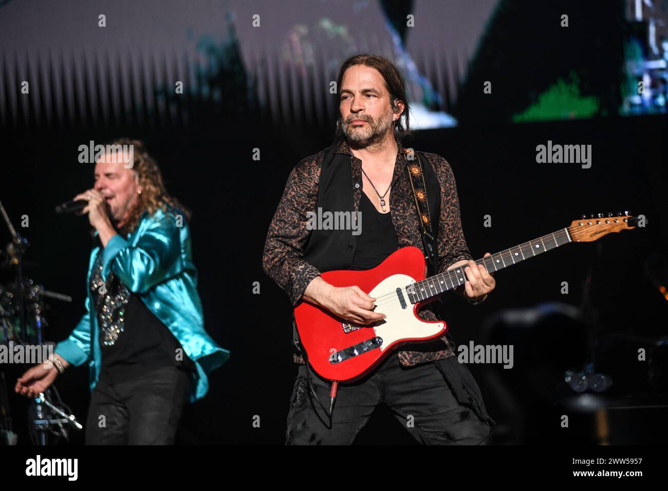 Maná : Fher Olvera, Sergio Vallin Banque D'Images