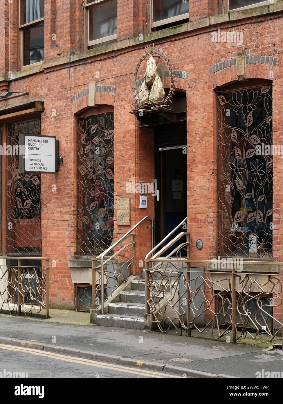 Manchester Buddhist Centre, Turner Street Banque D'Images