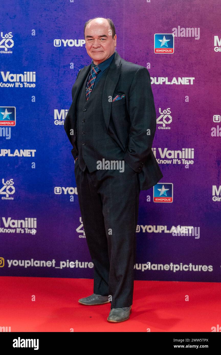 Madrid, Madrid, Espagne. 21 mars 2024. PHOTOCALL PREMIERE Ã¢Â‚¬Å“MILLI VANILLI : GIRL YOU TRUEÃ¢Â‚¬Â ITÃ‚Â - 24/03/21. (Crédit image : © Oscar Manuel Sanchez/ZUMA Press Wire) USAGE ÉDITORIAL SEULEMENT! Non destiné à UN USAGE commercial ! Banque D'Images