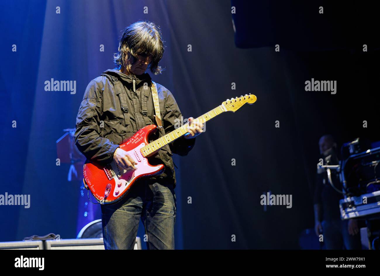 21 mars 2024, Manchester, Royaume-Uni : LIAM GALLAGHER (ex Oasis Front Man) et JOHN SQUIRE (ex Stone Roses guitariste) Live at 02 Apollo, Manchester, Angleterre, Royaume-Uni en promotion de leur album éponyme ..... (Crédit image : â© Andy von Pip/ZUMA Press Wire) ........ (Crédit image : © Andy von Pip/ZUMA Press Wire) USAGE ÉDITORIAL SEULEMENT! Non destiné à UN USAGE commercial ! Banque D'Images