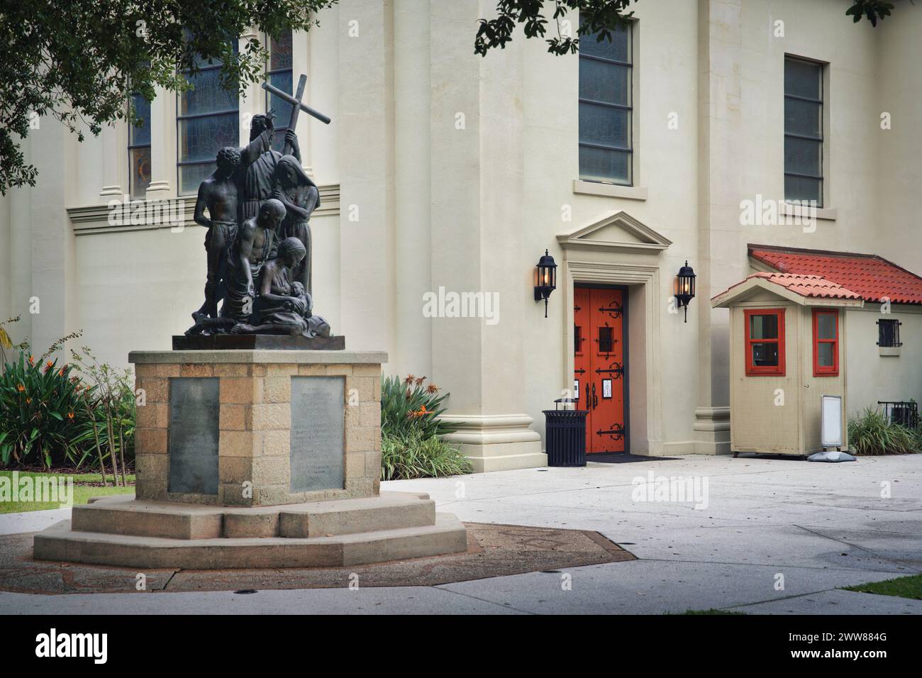 Photo du Flagler College à Saint Agustine, Floride, États-Unis. Banque D'Images