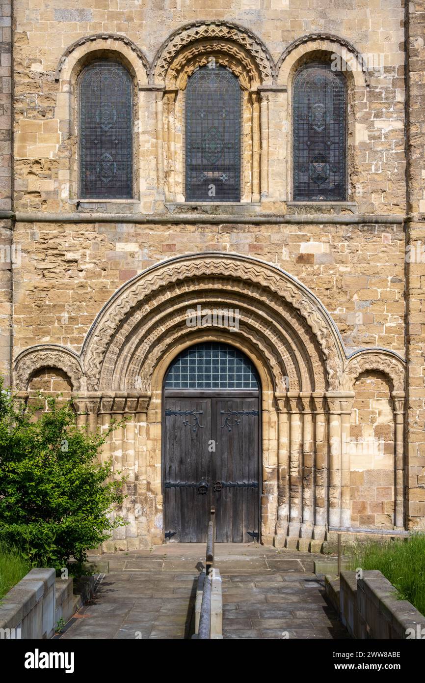 Église prieurée de Sainte-Marie, Chepstow, pays de Galles, Royaume-Uni Banque D'Images