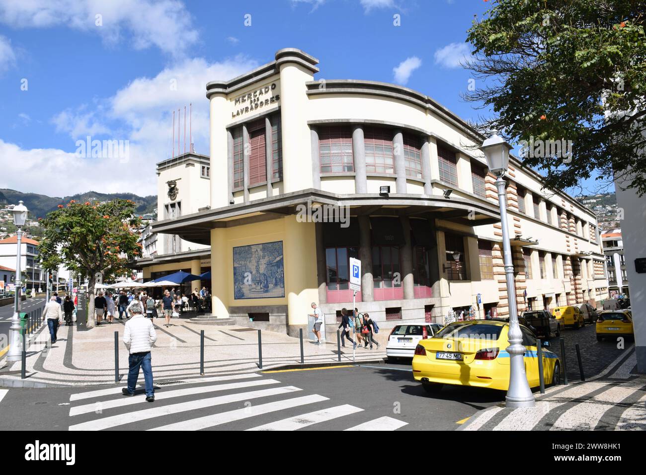 Mercado dos Lavradores, marché central, Funchal, Madère mars 2024 Banque D'Images