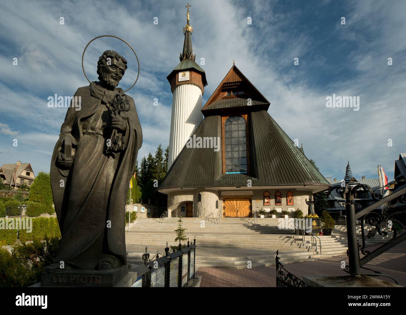 Sanctuaire de notre-Dame de Fatima à Krzeptowki à Zakopane, Pologne Banque D'Images