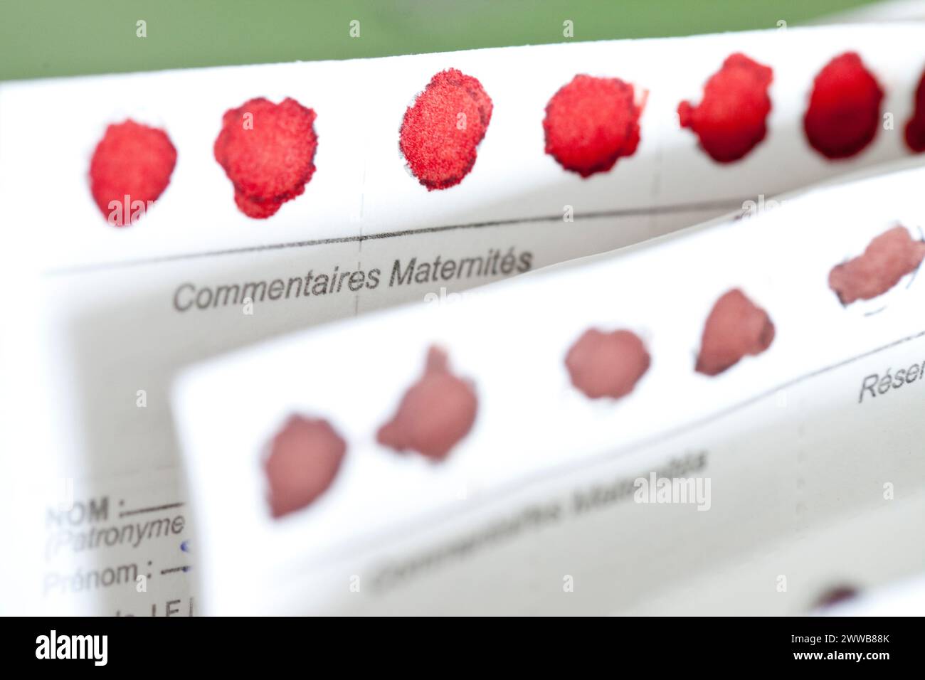 Hôpital. Maternité. Banque D'Images